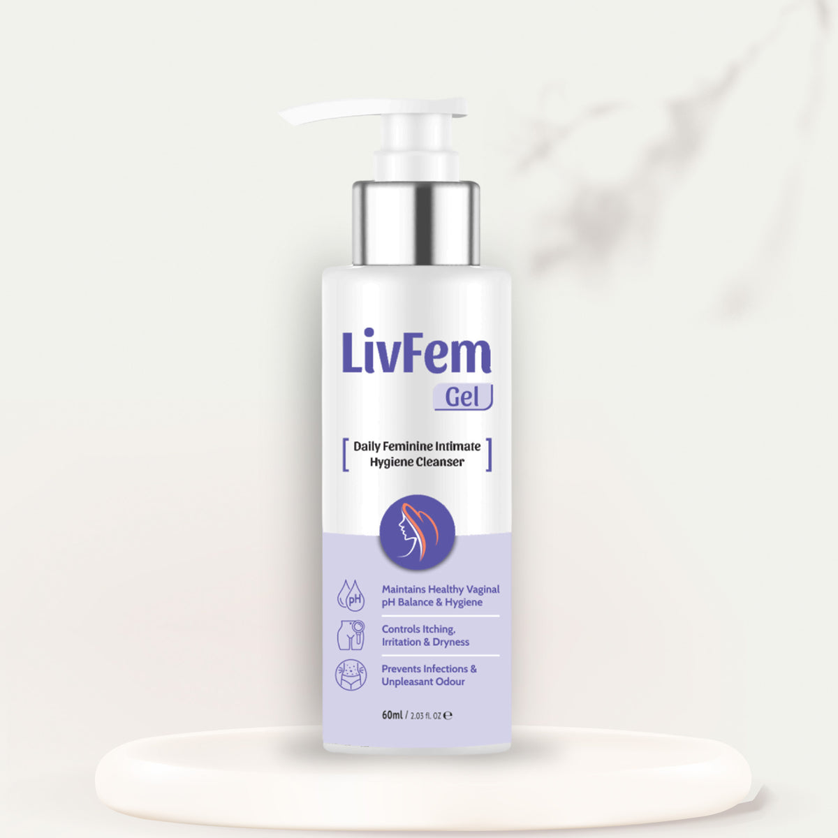 LivFem Gel – Daily Feminine Intimate Hygiene Cleanser